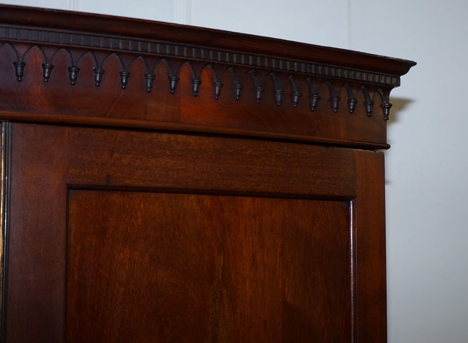 Antique English George III Linen Press Converted To Wardrobe photo buy