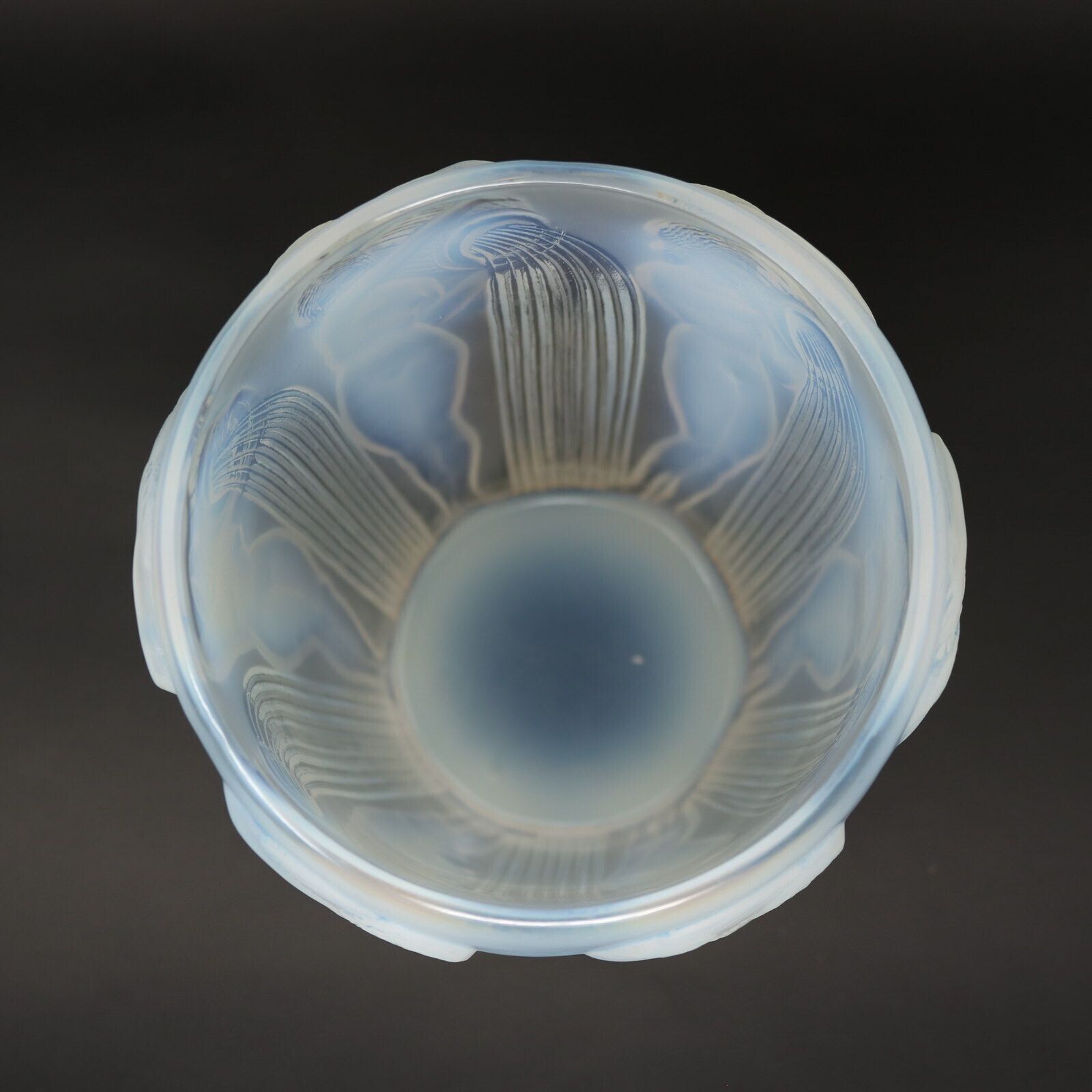 Rene Lalique Opalescent Glass Danaides Vase photo buy