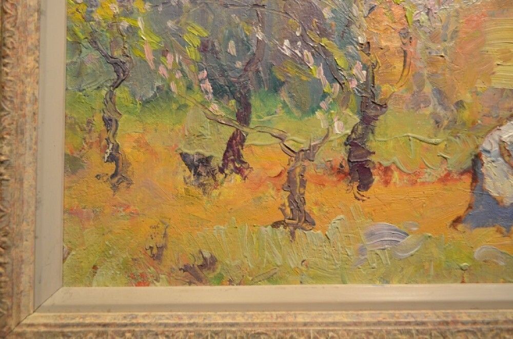 Beautiful Oil On Panel By Jeffrey Pratt Born 1940 photo Art