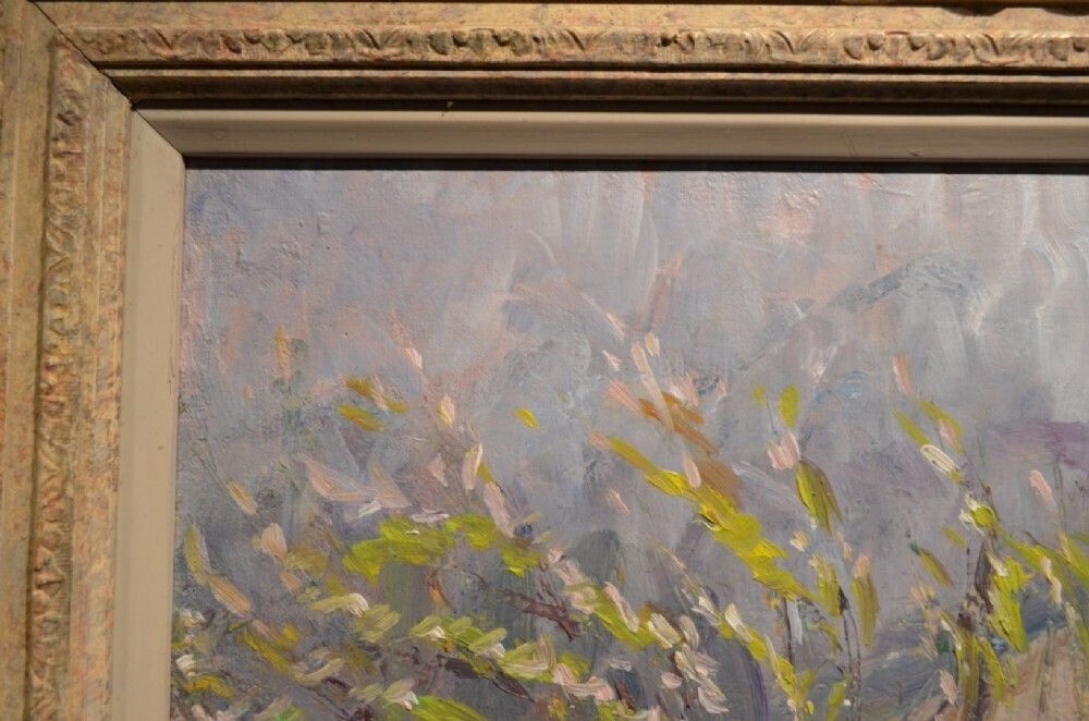Beautiful Oil On Panel By Jeffrey Pratt Born 1940 photo 4950.0