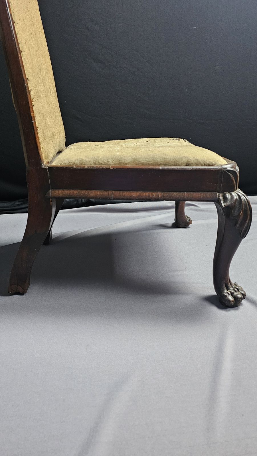 Georgian Prie Dieu Chair, 19th Century photo vintage