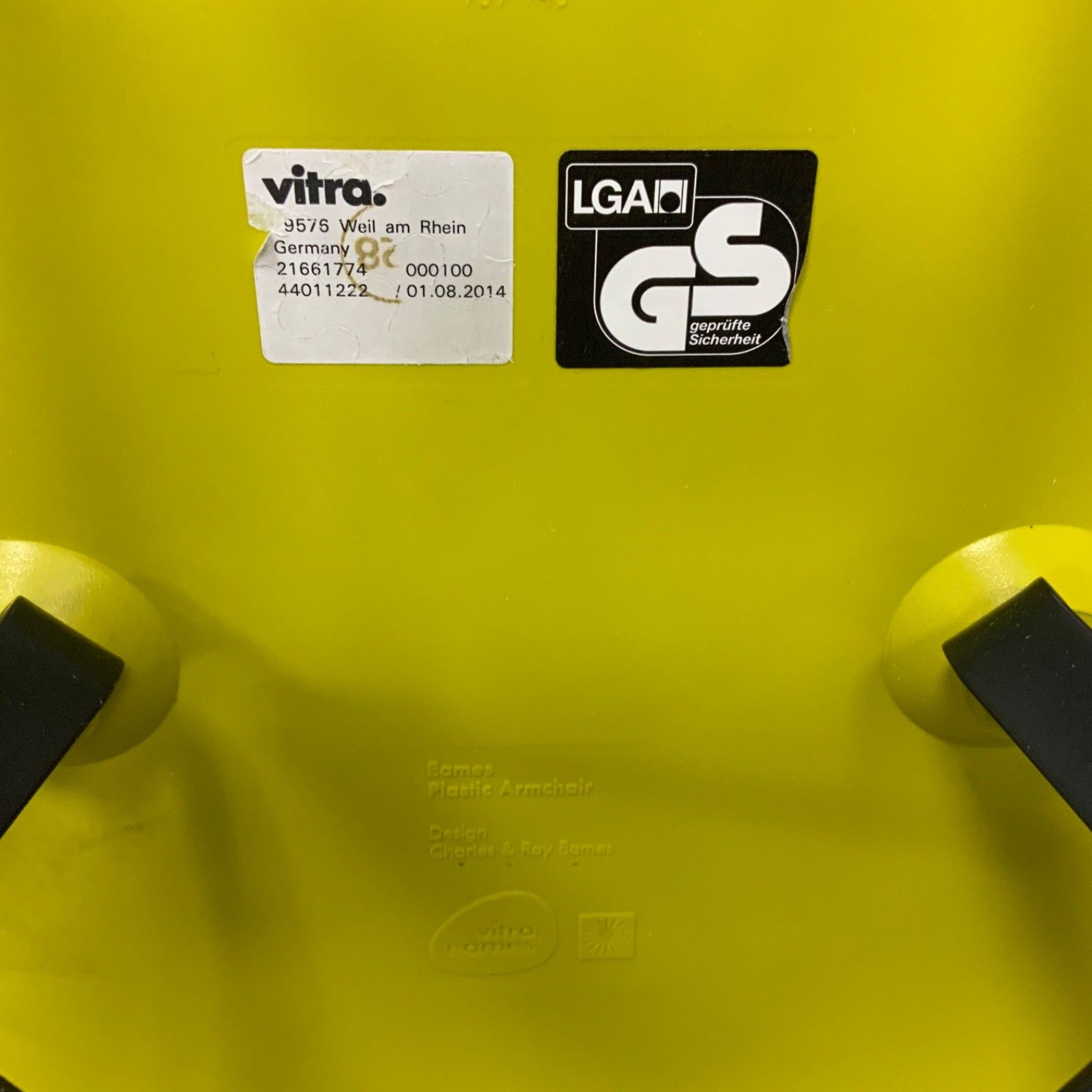 A Pair Of Genuine Charles Eames Daw Chairs For Vitra photo buy