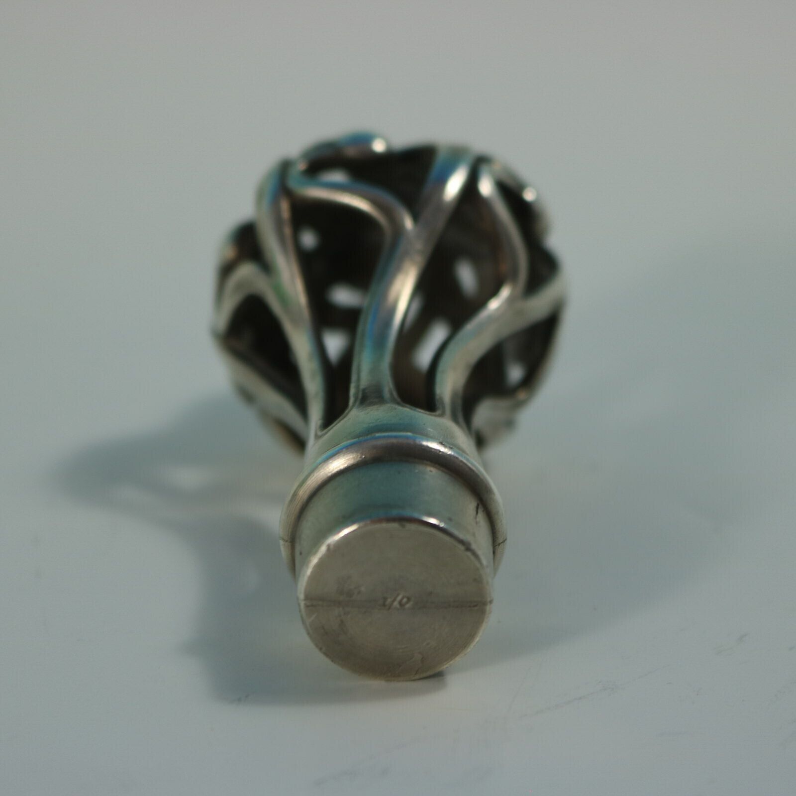 photo vintage Art Nouveau Wmf Claret Jug And Stopper With Green Glass Liner