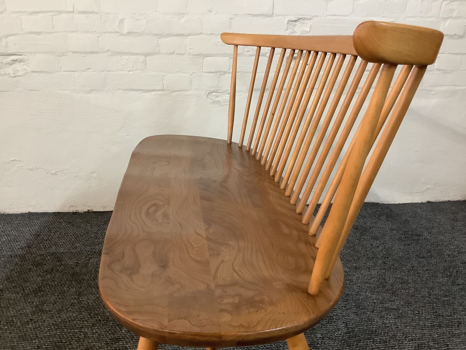 Ercol Windsor 450 Loveseat, Produced 1960 Onwards. photo vinterior