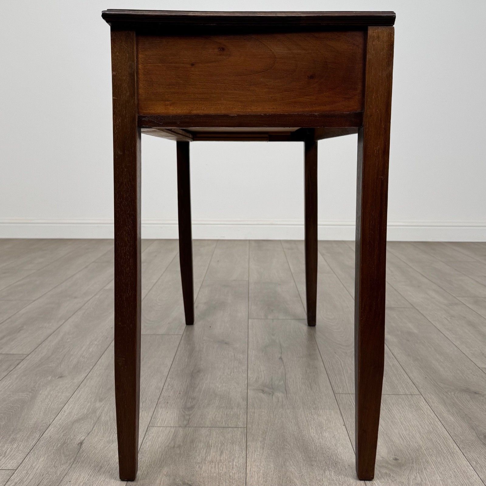 Antique 20th Century Inlaid Writing Table In Mahogany photo for sale