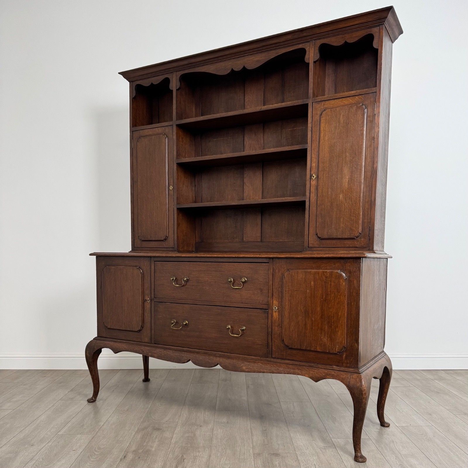Antique 20th Century Good Quality Dresser In Oak photo Furniture