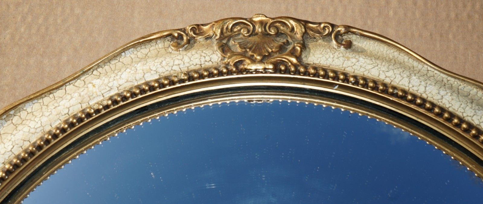 photo furniture Lovely Collectable Antique French Original Paint Convex Butlers Wall Mirror