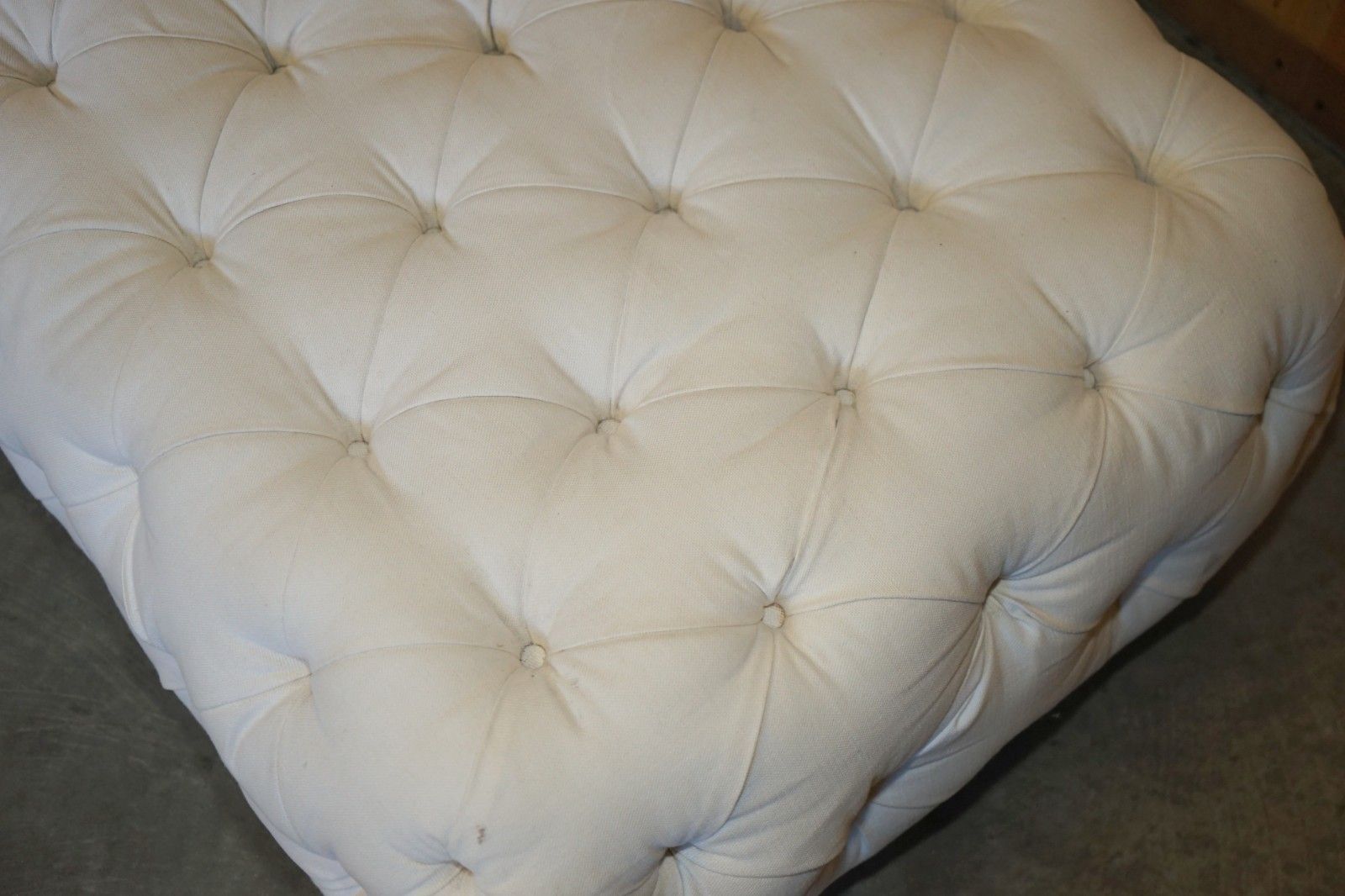 3950.0 Rrp £6640 Extra Large George Smith Chesterfield Chelsea Knight Footstool Ottoman photo