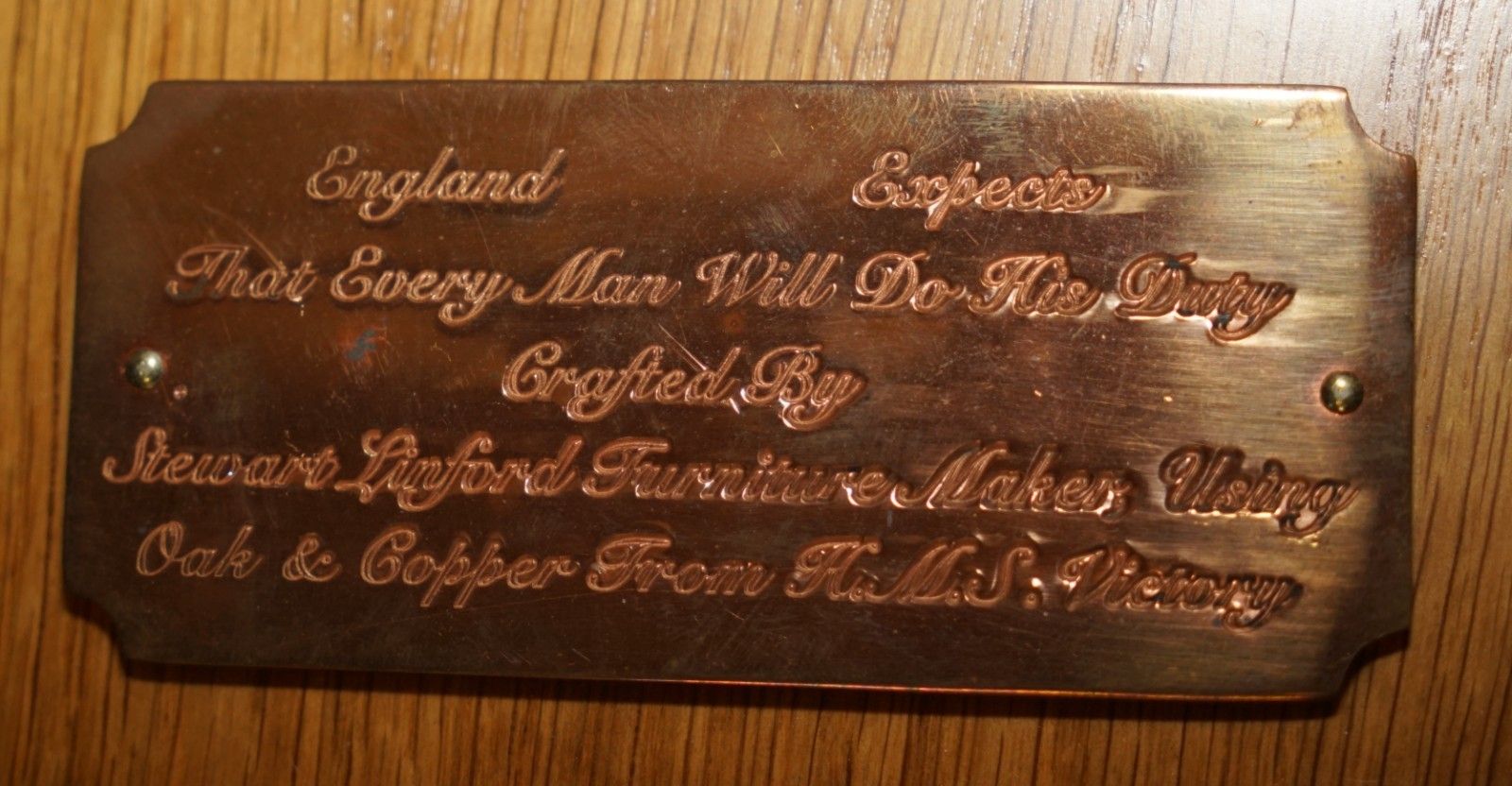 33/200 Stewart Linford Admiral Nelson Trafalgar Bicentenary H.M.S Victory Stool photo buy