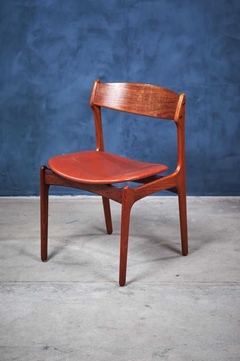 Vintage Rosewood Dining Chairs By Erik Buch, Set Of 6 photo buy