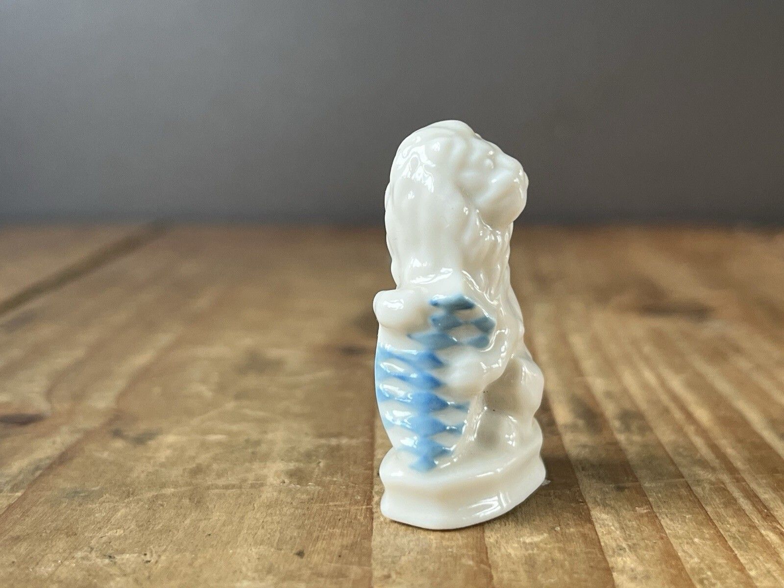 Rare Vintage Miniature 4cm Bavarian Nymphenburg Bayerischer Lion 3136 Rauch photo furniture