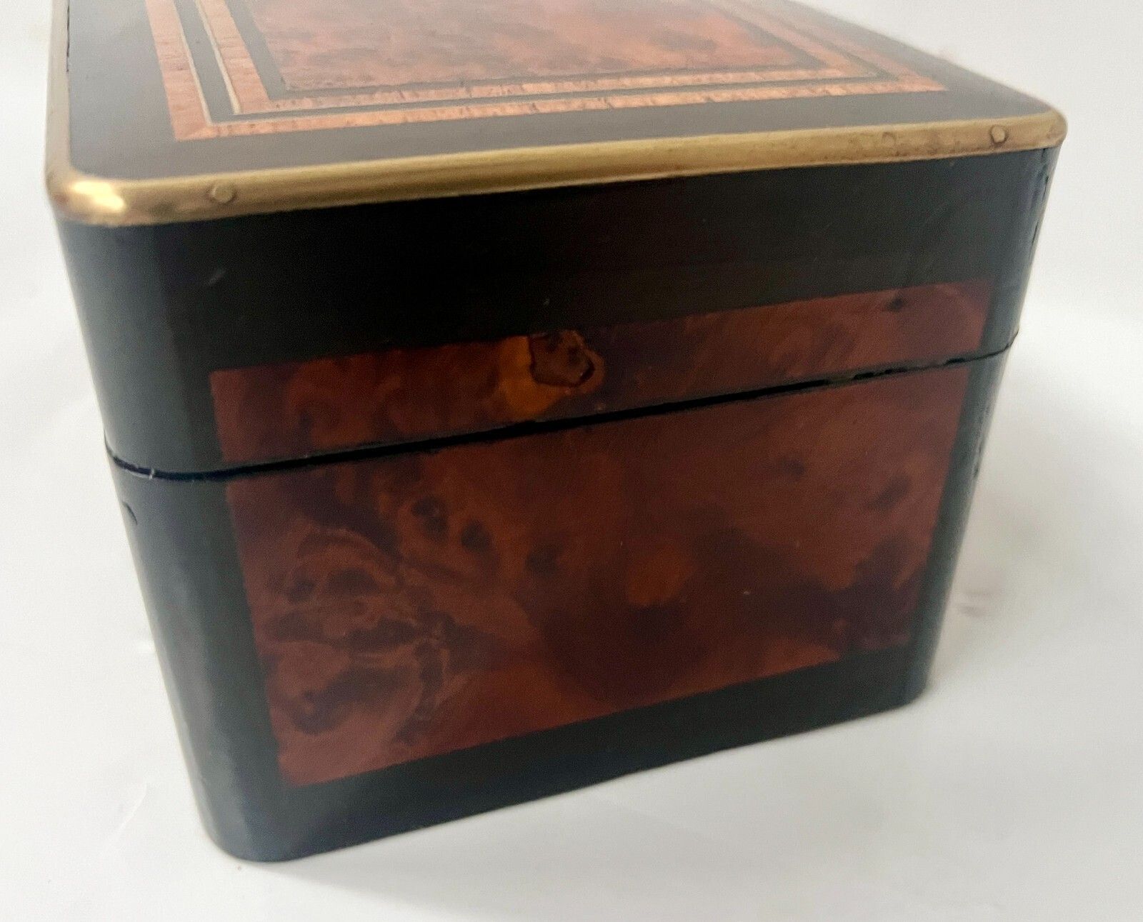 Glove Box In Thuya Magnifying Glass Napoleon III Marquetry Ball 19th Century photo buy