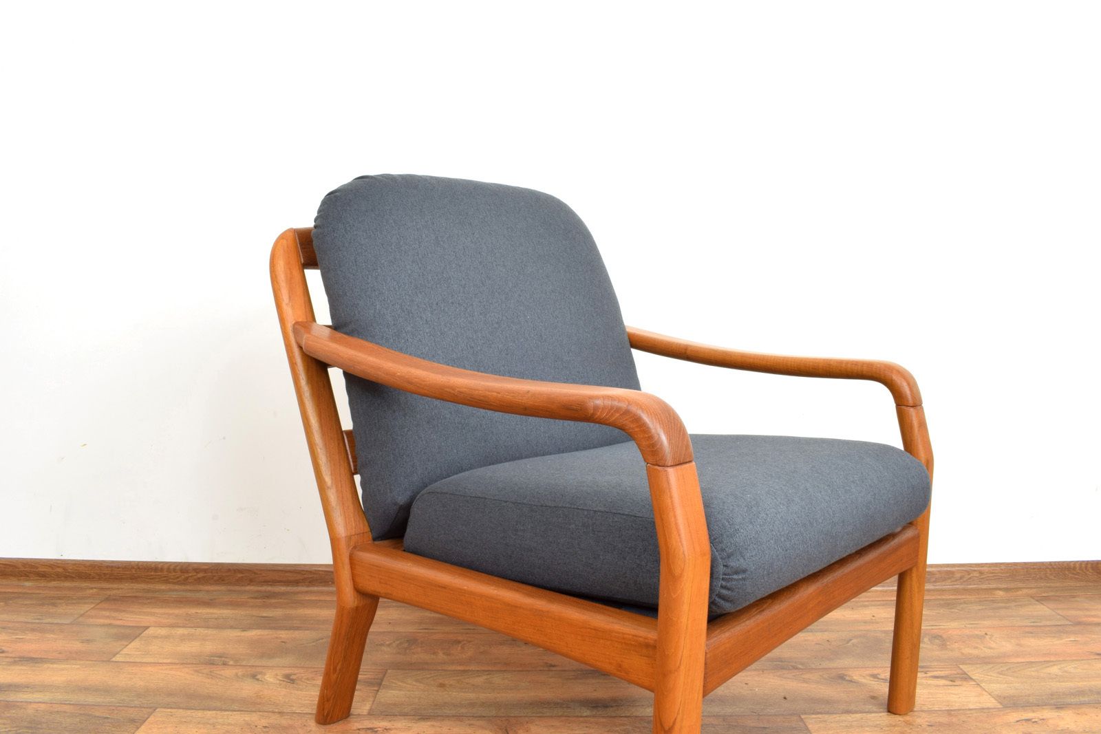 Mid Century Danish Teak Armchair From Dyrlund, 1970s. photo vintage