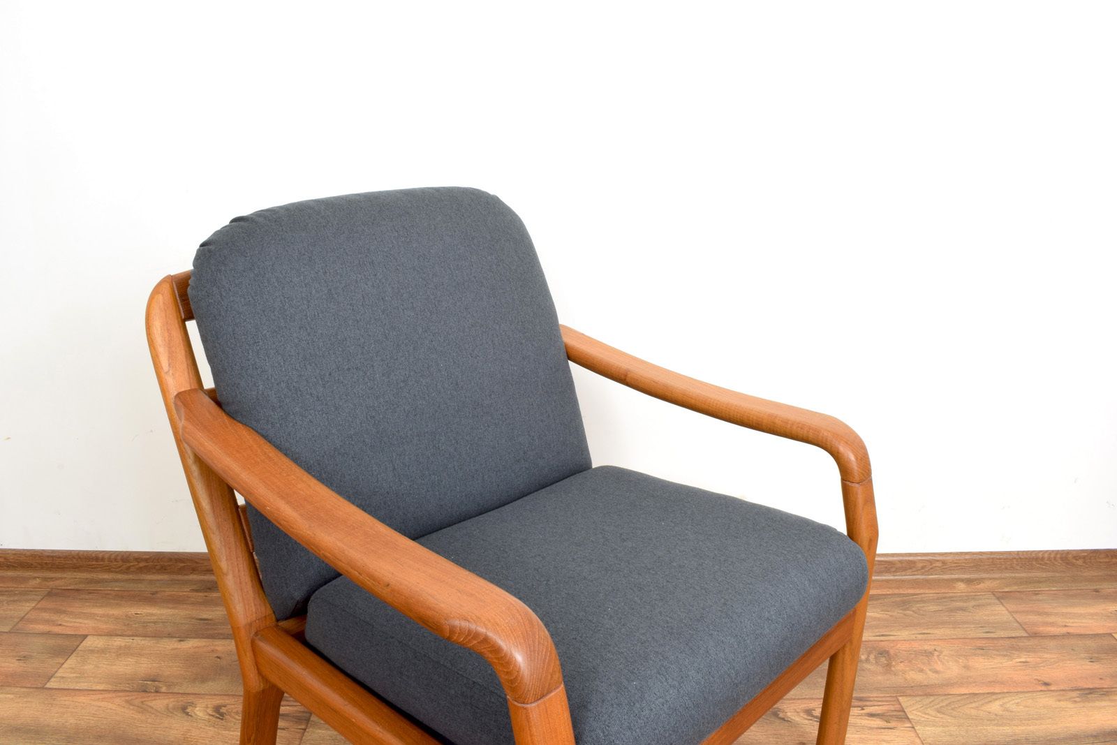 photo furniture Mid Century Danish Teak Armchair From Dyrlund, 1970s.