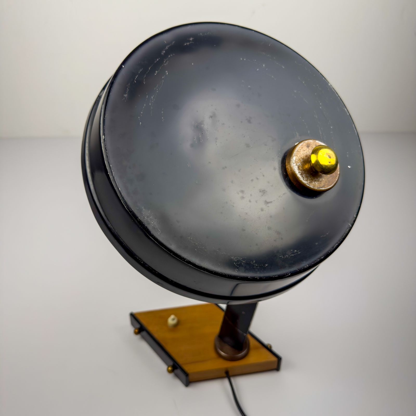 photo buy Vintage Metal Desk Lamp By Oscar Torlasco, Italy 1950s