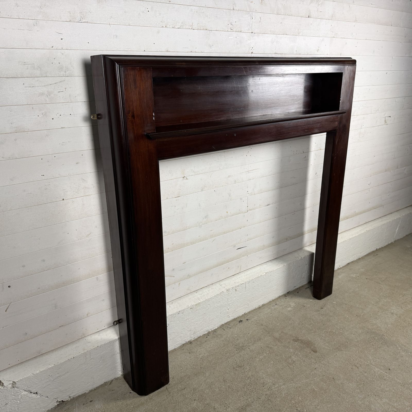 Reclaimed 1930’s Deco Mahogany Fire Surround photo buy
