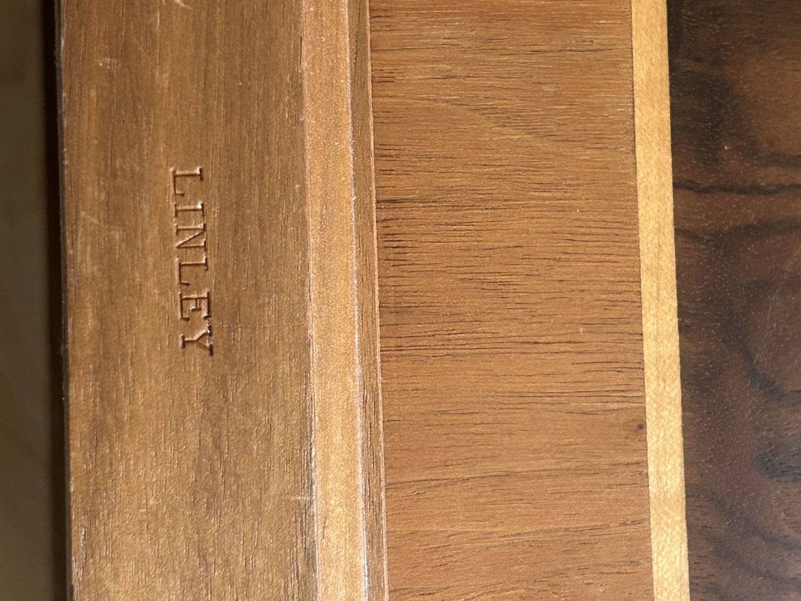 David Linley Alfred Dunhill Waste Paper Bin Burr Walnut , Oak Satinwood Handmade photo 300.0