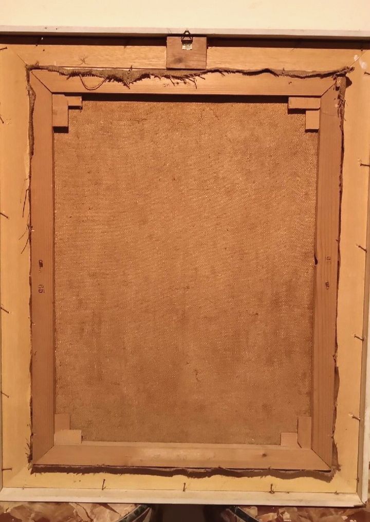 photo furniture Enzo Pregno Oil Painting On Canvas. (Alexandria Of Egypt, 1898 Florence, 1972)