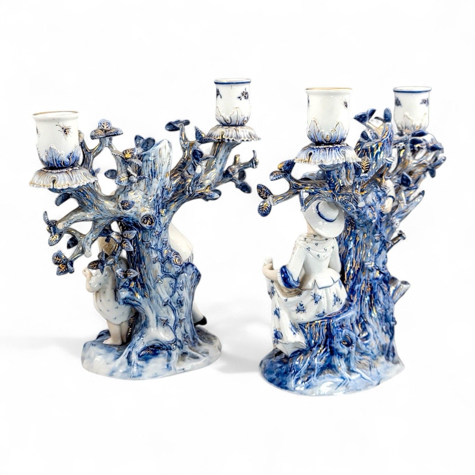 Ernst Bohne & Söhne, Rudolstadt — Pair Of Figural Candelabra, C. 1878 photo furniture