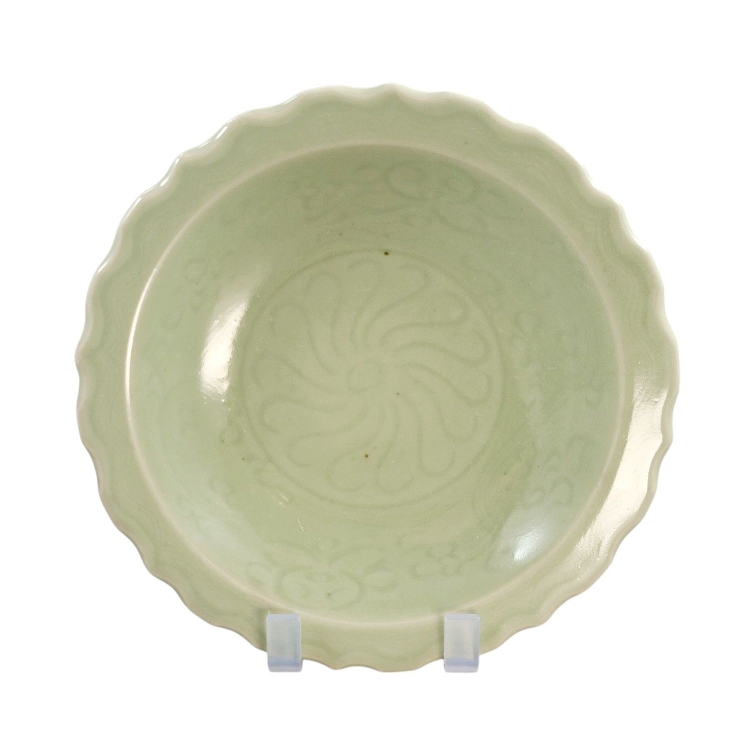 Longquan Celadon Foliate Rim Bowl, Southern Song–Early Yuan, 13th / 14th Century photo furniture