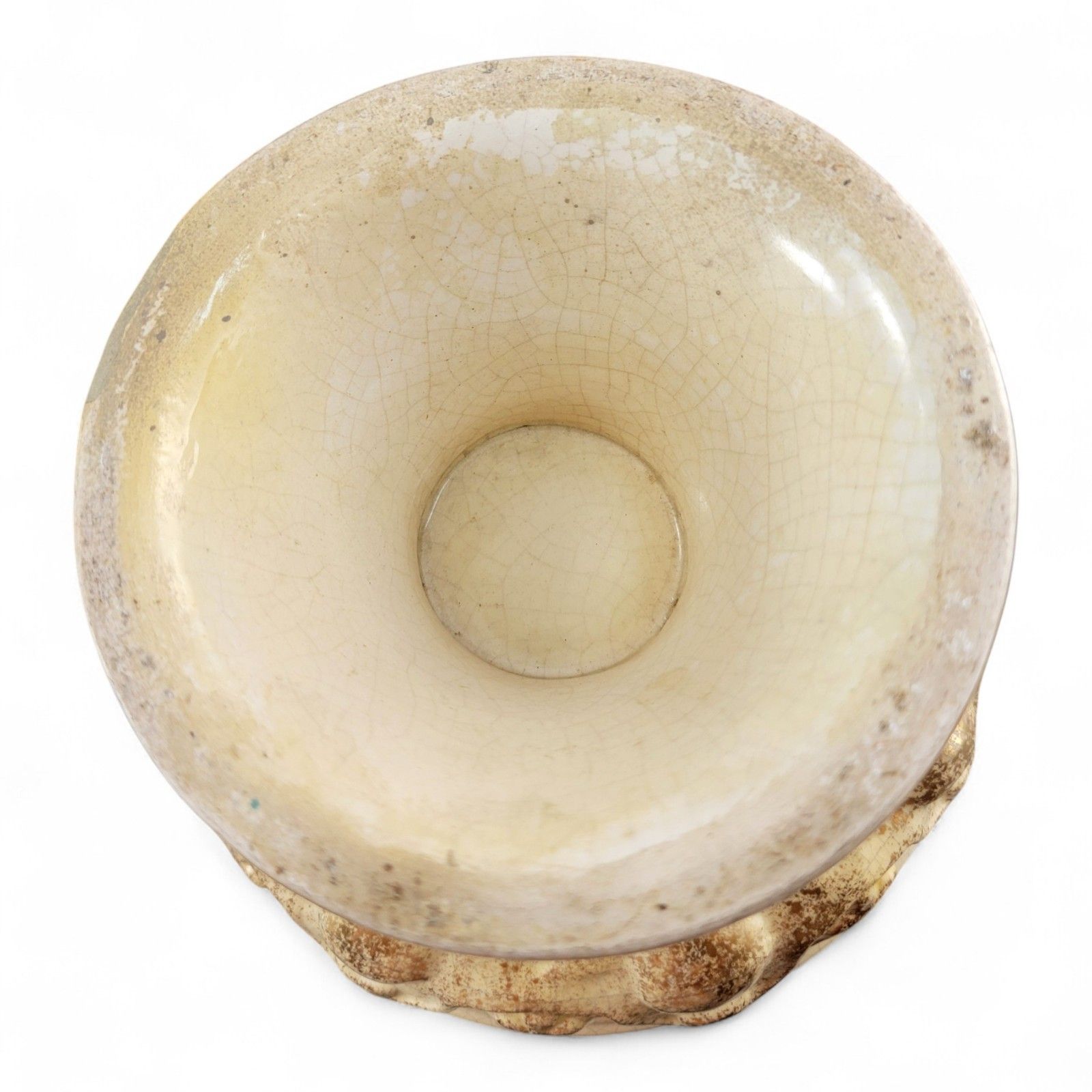 photo vinterior Antique Monumental French Wine Ewer C.1875–95 Choisy Le Roi Or Sarreguemines