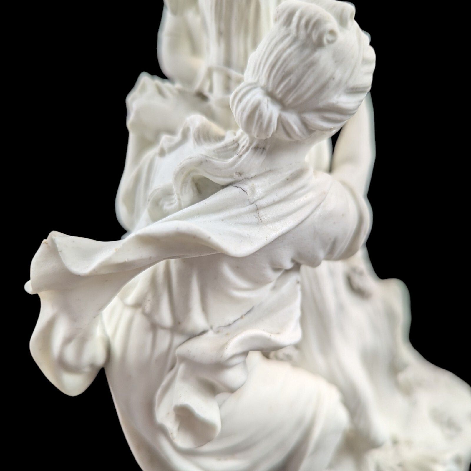 2200.0 Antique Georgian Derby Parian Biscuit ‘Three Graces & Cupid’ C.1775–85 — Rare photo