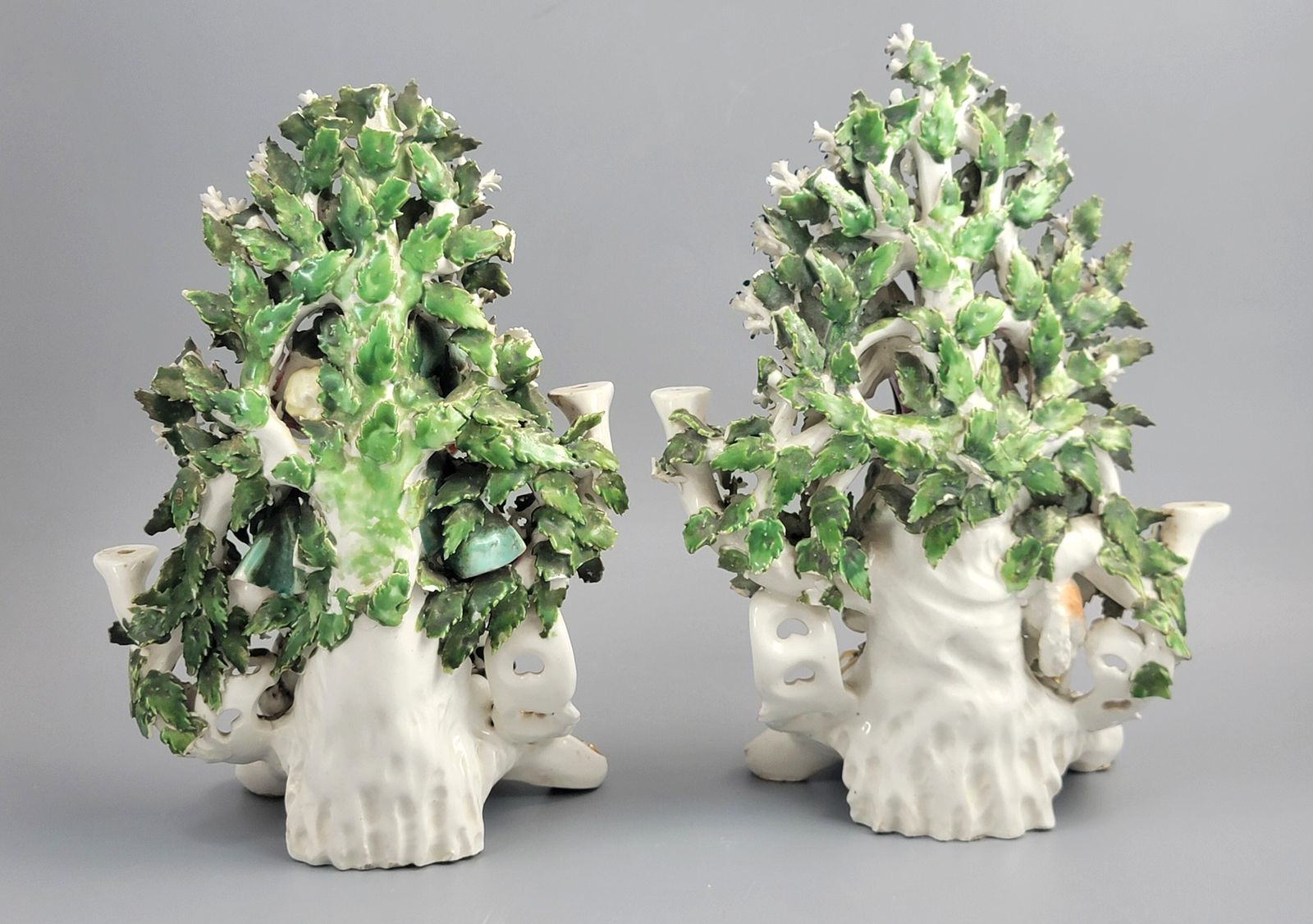 Derby Pair Of Candlestick Figures, Musicians With Bocage, C. 1765 photo for sale