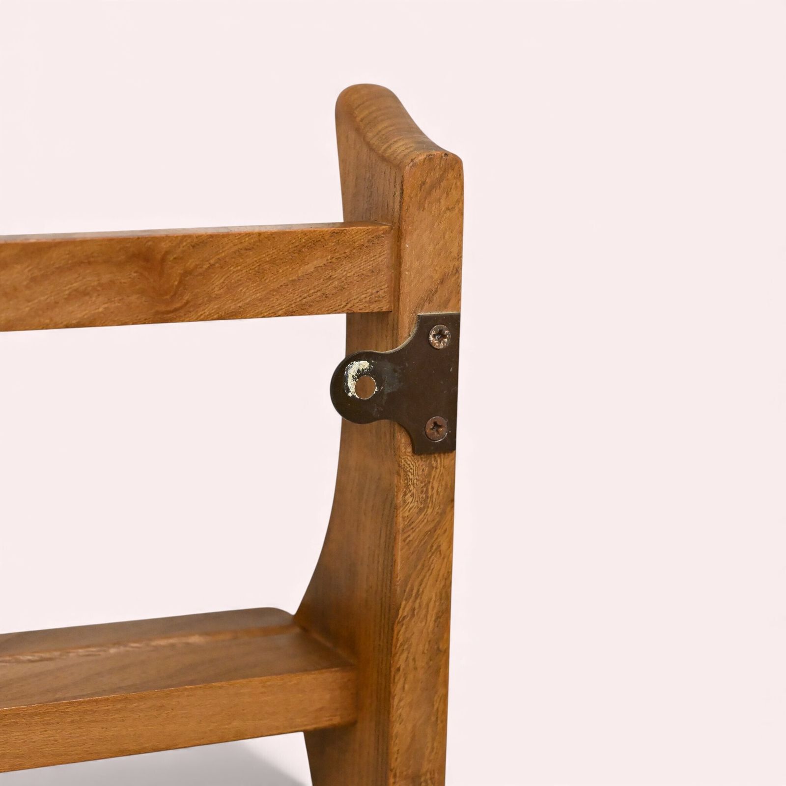 Ercol Hanging Plate Rack Model 268 Light Finish With Fixings Free Uk* Delivery photo vintage