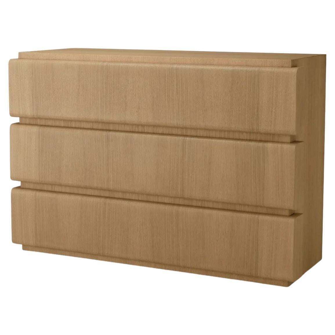 Chest Of Drawers   Natural Oak Veneer