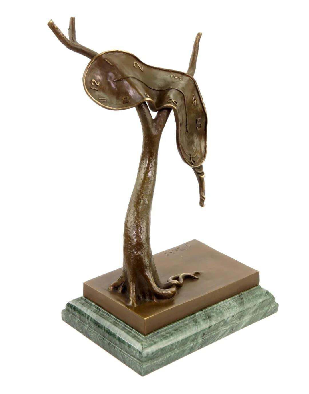 Bronze Sculpture "Melting Clock" By Salvador Dalí photo buy