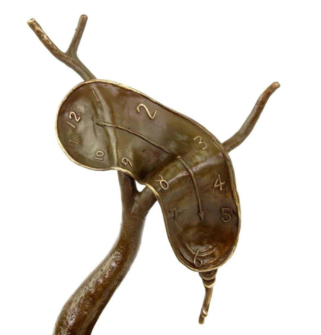 2666.0 Bronze Sculpture "Melting Clock" By Salvador Dalí photo