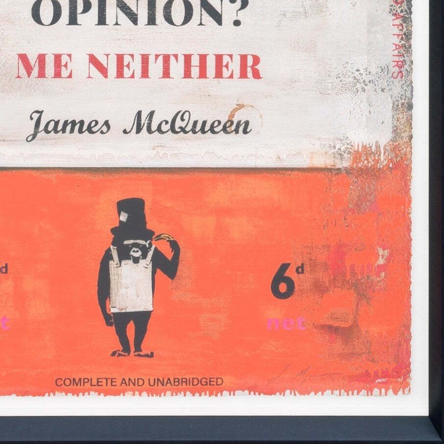 James Mcqueen, Remember When I Asked For Your Opinion (Ap), 2023 photo furniture