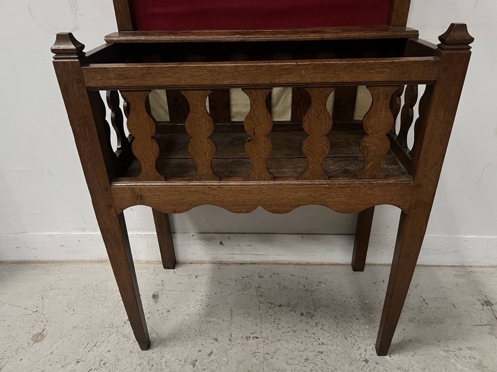 Page 1 Of 13 "Picardy Stem Trapped" Oak Cabinet, 18th Century photo furniture