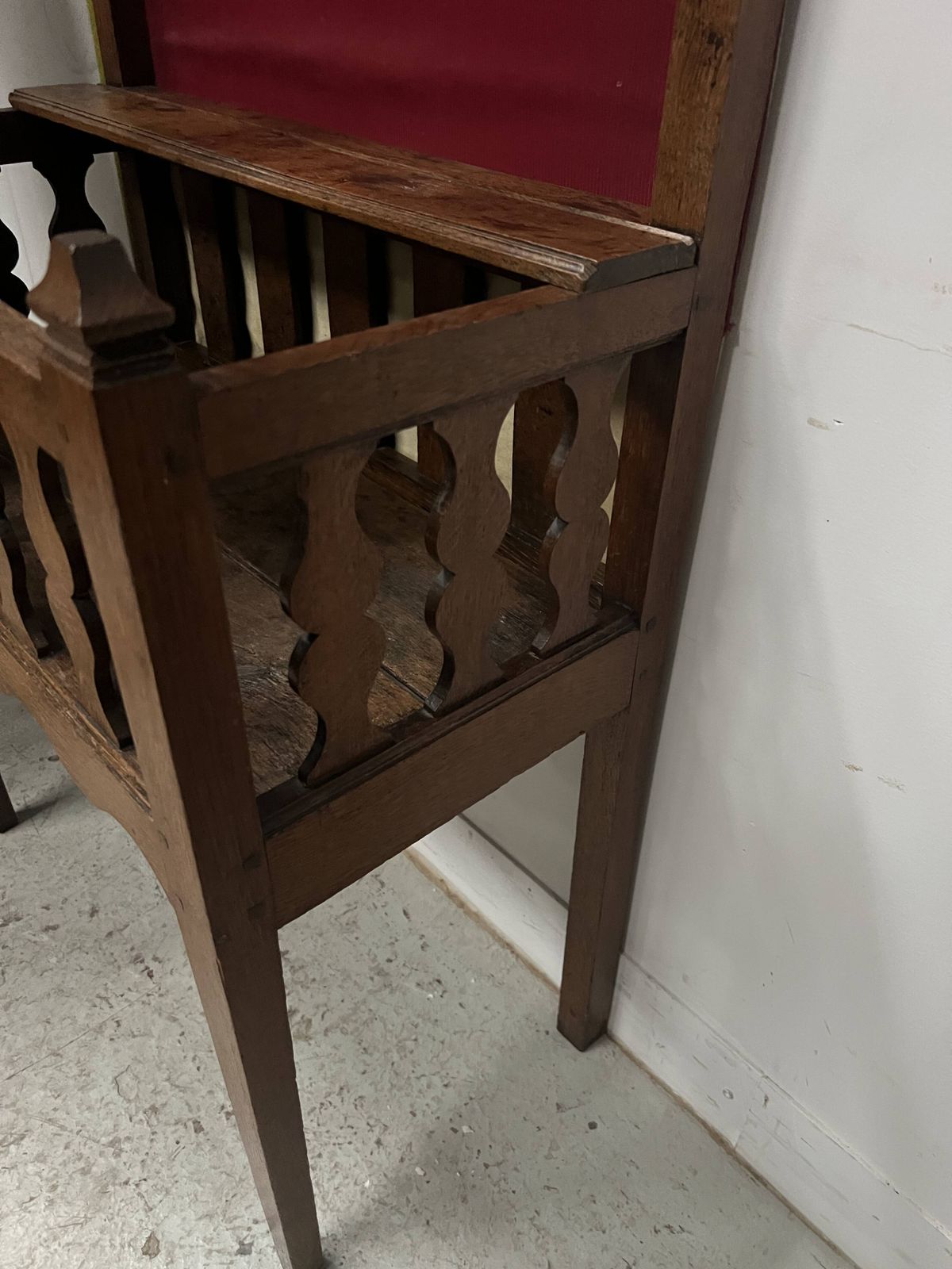 Page 1 Of 13 "Picardy Stem Trapped" Oak Cabinet, 18th Century photo for sale