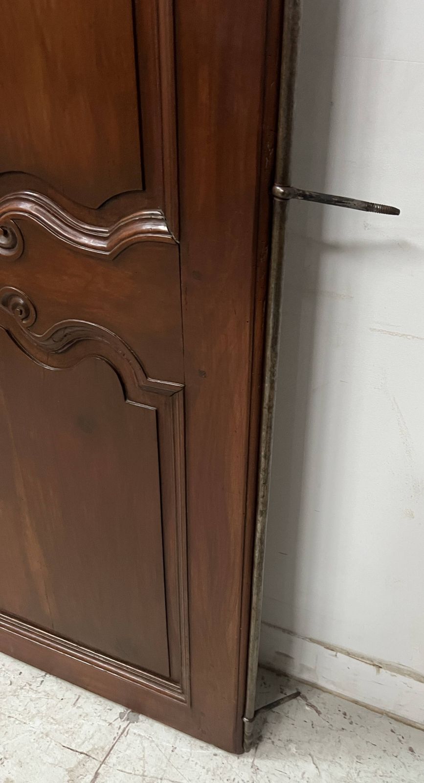 Home Fixtures 18th Century Solid Cherry Wood Cupboard Door photo