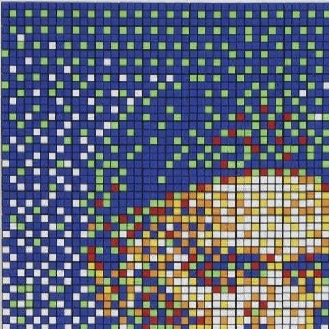 Invader, Portrait Of Enki Bilalf photo for sale
