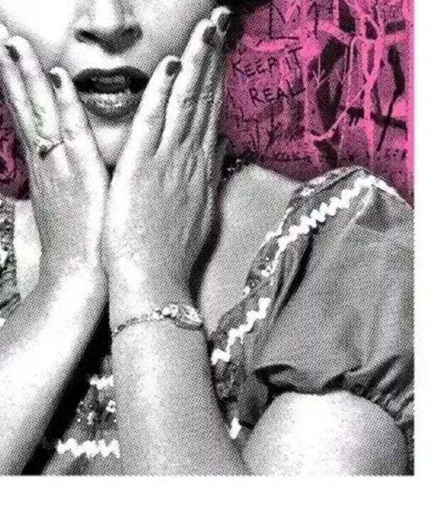 Mr Brainwash, Golden Girl, 2022 photo for sale