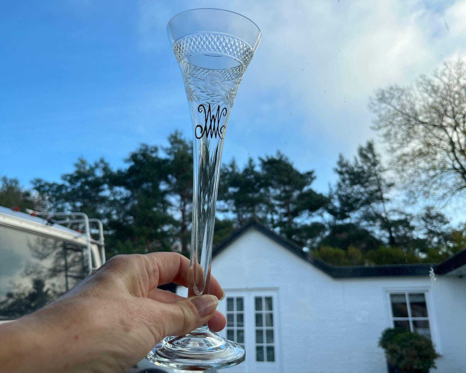 Kristallen Champagnefluiten | 2 Stuks | Handgeslepen | Furst Von Metternich photo Woonaccessoires