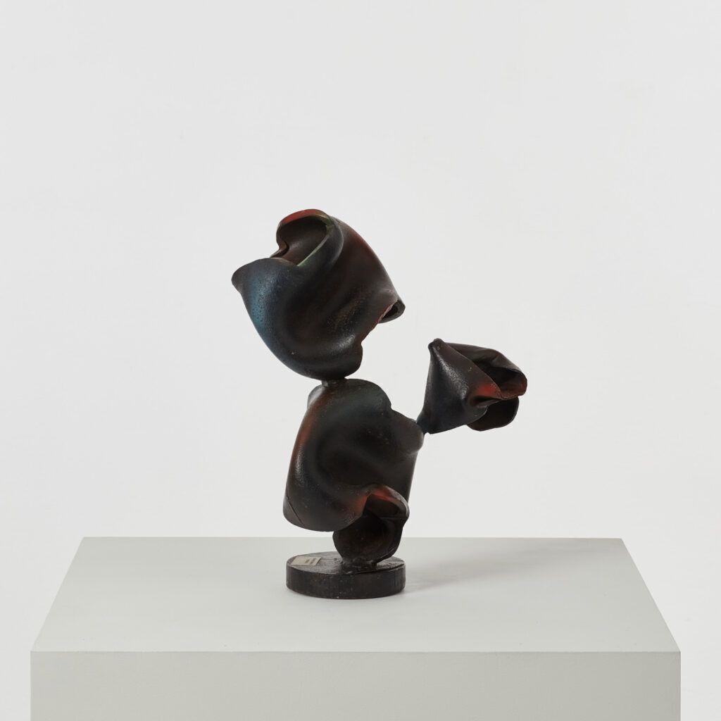 Salvino Marsura Secretary At Lunch Sculpture Treviso, Italy, 1970s photo Art