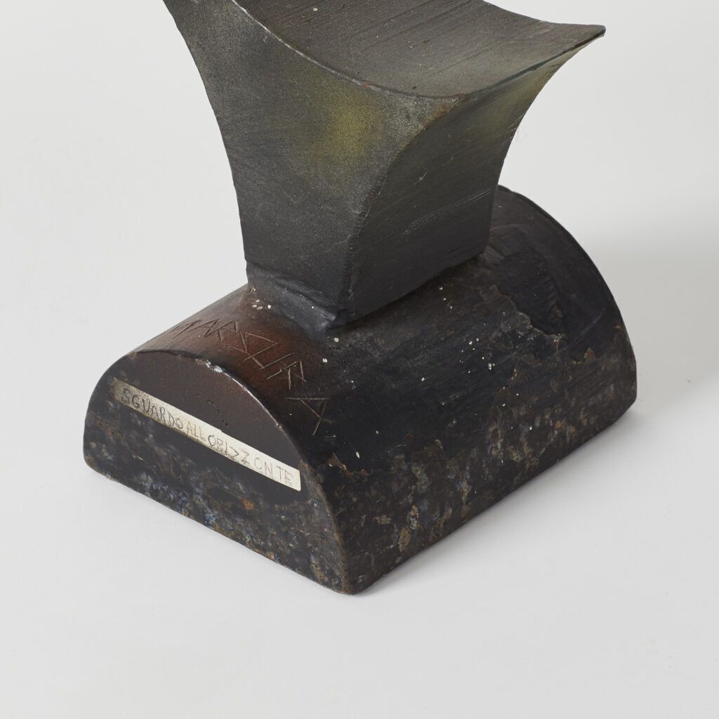 Salvino Marsura Gallo Navigatore Sculpture Treviso, Italy, 1980s photo Art