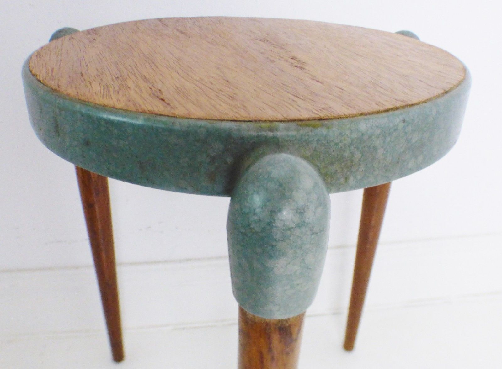 Stunning Vintage Gerald Summers Tv T Stool / Side Table 1950's photo Furniture