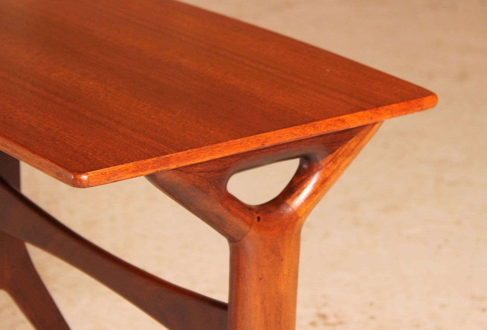 photo vinterior Danish Mid Century Teak Nest Of Tables By Johannes Andersen For Cfc Silkeborg, Circa 1960s