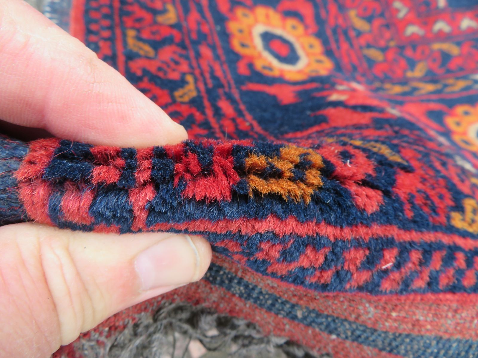 Afghan Herat Rug. West Afghanistan. 153cm X 99cm. photo vinterior