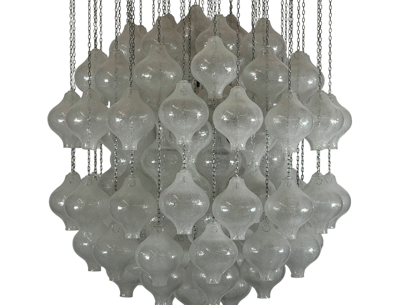 7803.0 60s 70s "Tulipan" Chandelier By J.T. Squid For Squid Austria photo
