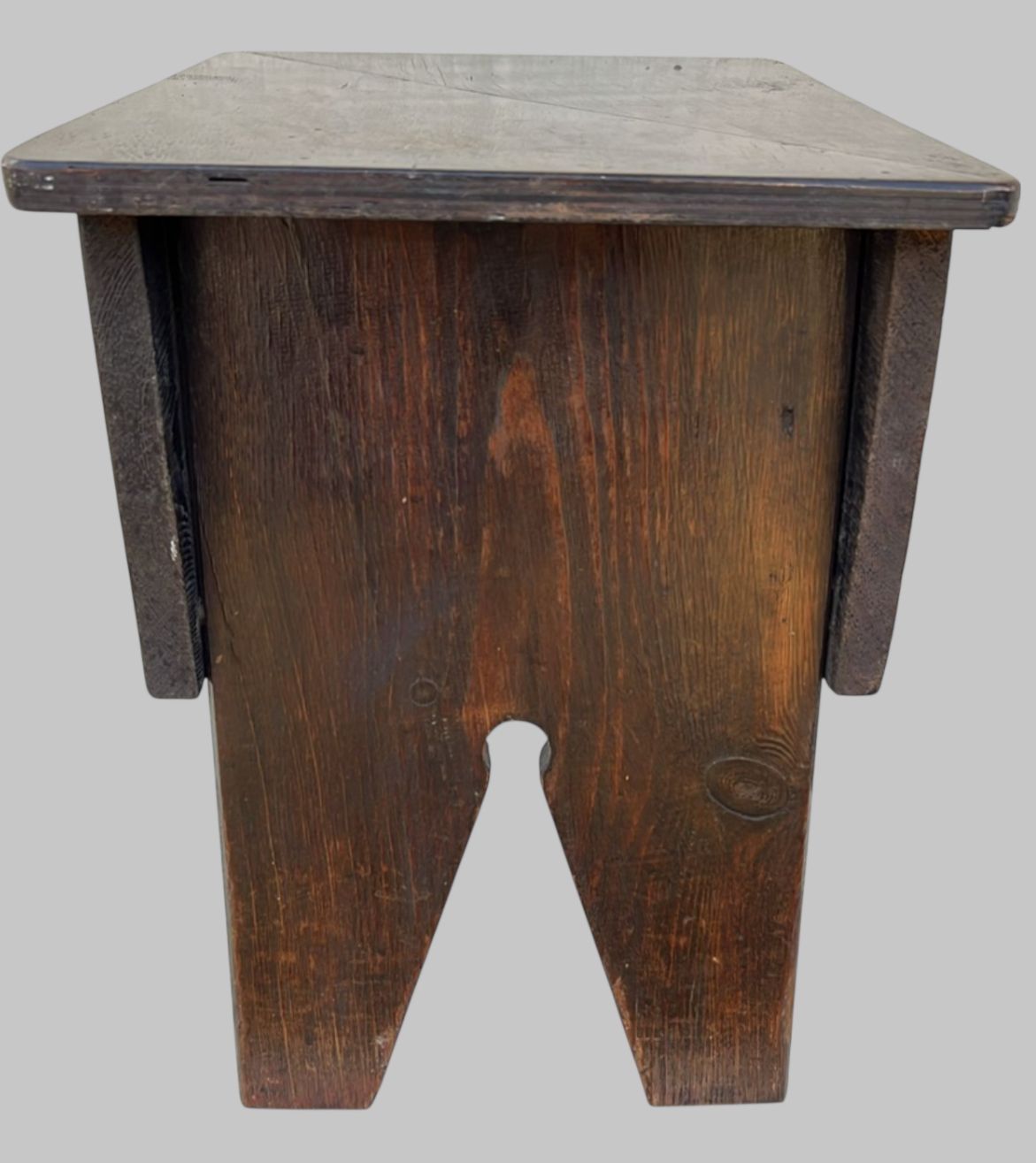 Rare Early C19th English Oak Salt Box photo 395.0