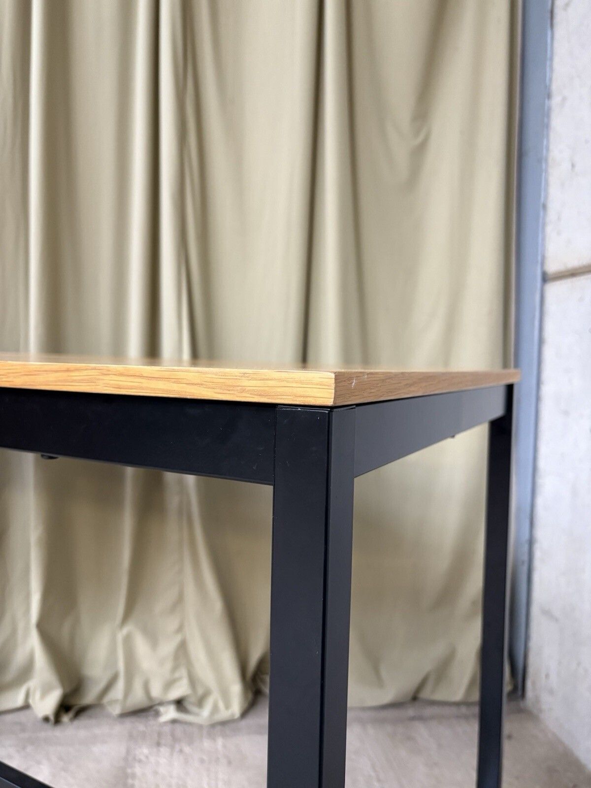 photo furniture Industrial Mid Century Vtg Style Dining Kitchen Bench High Bar Table Island R953