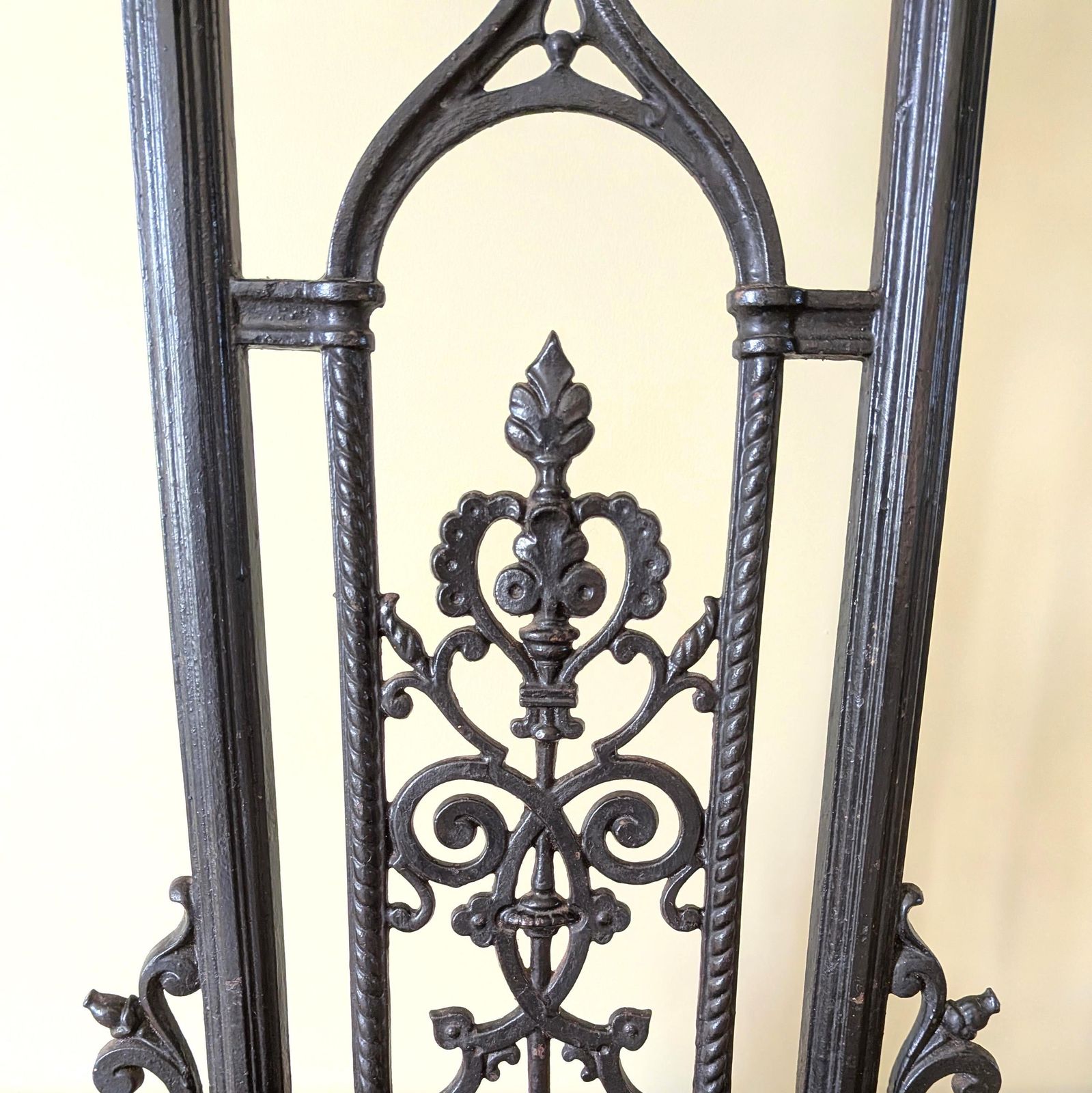 295.0 Victorian Cast Iron Umbrella Stand Or Stick Stand C1870 photo