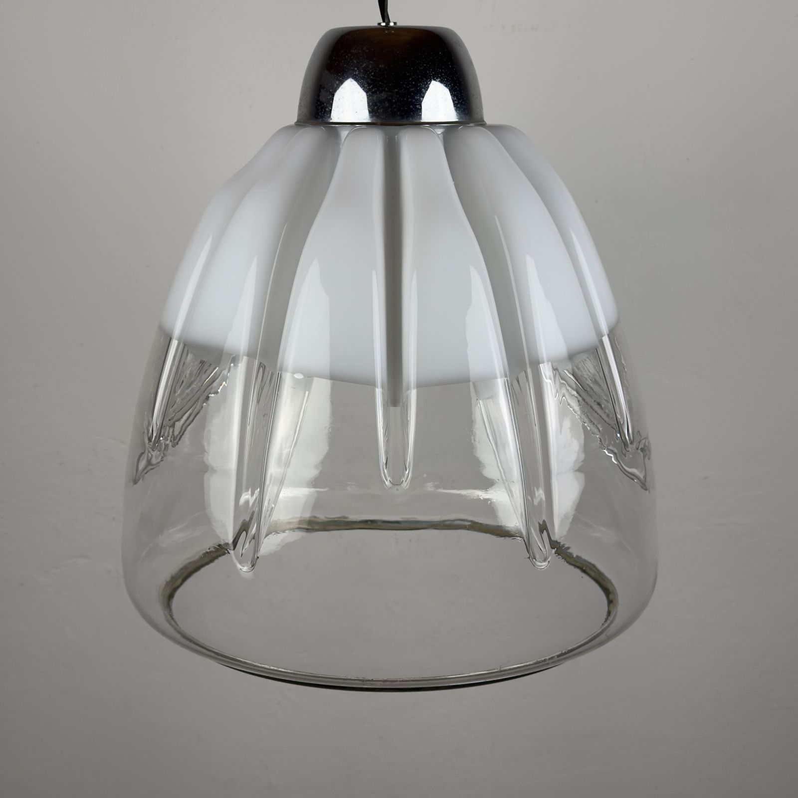 Original Murano Pendant Lamp By Toni Zuccheri For Veart, Italy 1960s photo vintage