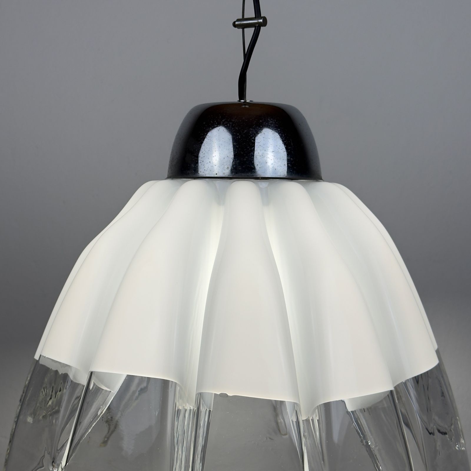 Original Murano Pendant Lamp By Toni Zuccheri For Veart, Italy 1960s photo buy