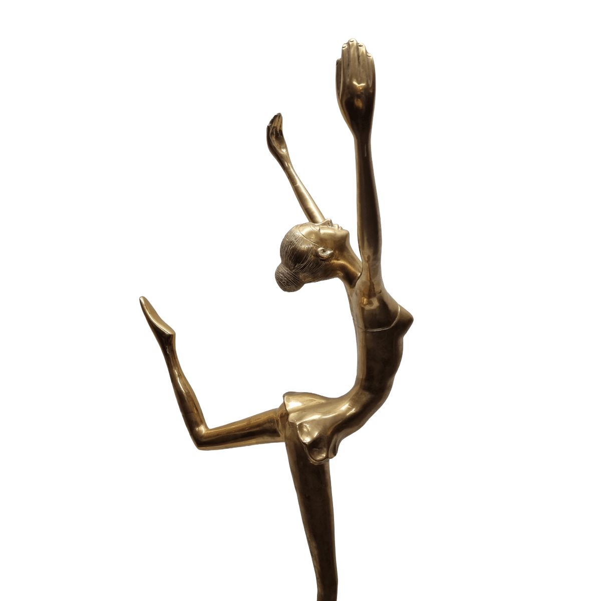 photo furniture Brass Ballerina In The Style Of Somchai Hattakitkosol, From Around The 1960s